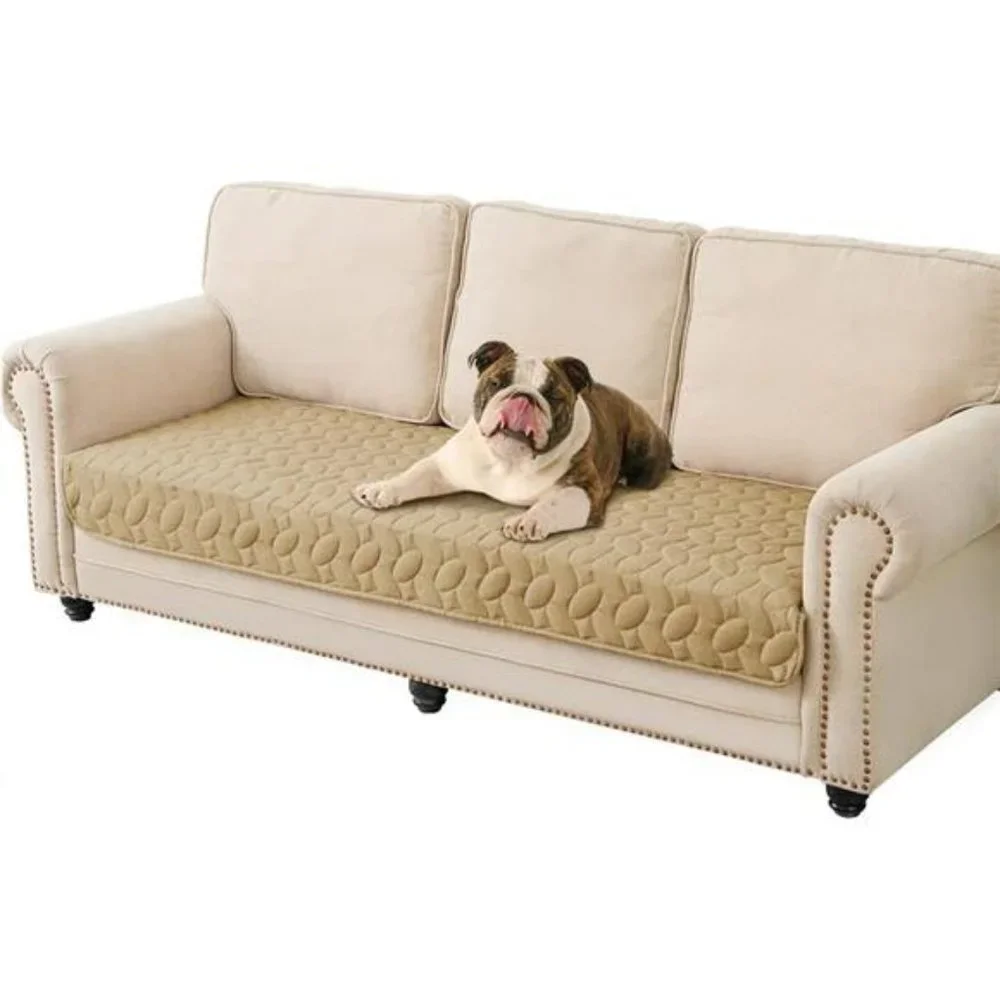 Pet Bed Cover Dog Bed Blanket, Waterproof  (30x70 Inch, Sand)
